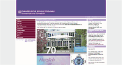 Desktop Screenshot of ev-frohnau.de